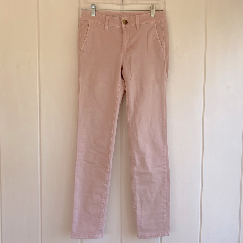 American Eagle Dusty Mauve Pants